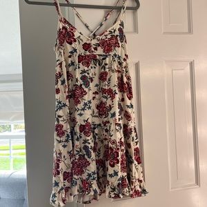 Flower print American eagle mini sun dress